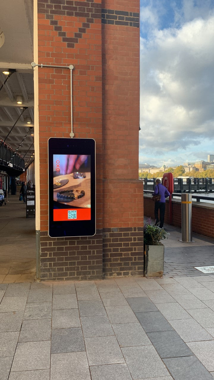 Outdoor Digital A-Board Portable Battery Powered