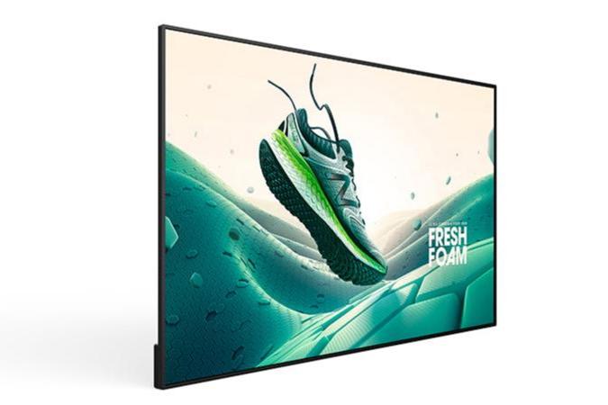 Ultra-high definition professional monitors with built-in 4K Android media player - Large format Digital advertising information display, Digital tenant board - Landscape
