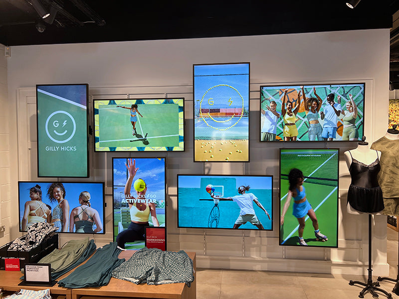 Digital Menu Board or Advertising Screen with Network