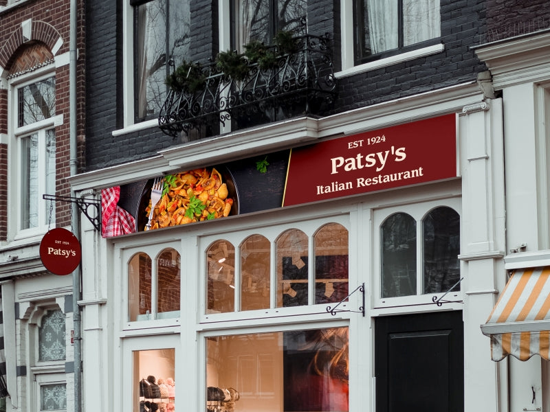 DV-LED Digital Display Shop Front Fascia