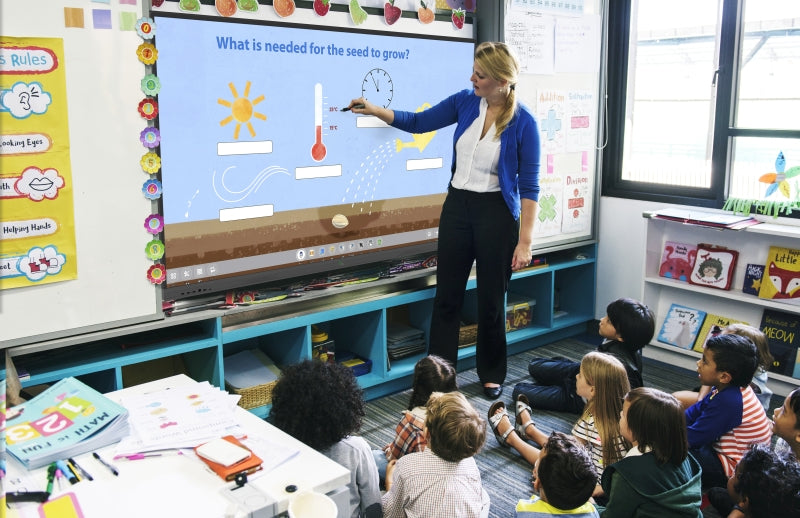 Interactive Multitouch screen smart display digital white board innovative for conference and presentations for meeting or class room - Be Quantum