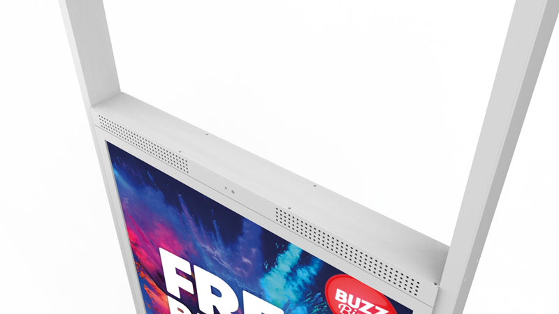 Ultra High Brightness Hanging Double-Sided Screen Window Display