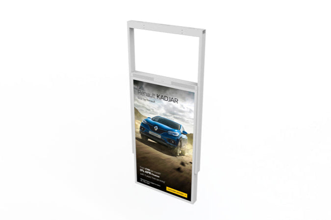 Ultra High Brightness Hanging Double-Sided Screen Window Display