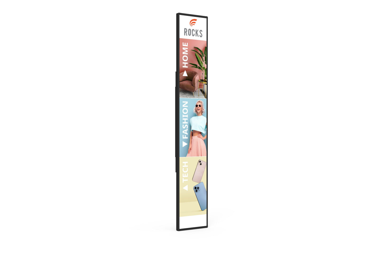 Ultra-Wide Stretched Bar 4K Monitor 76''