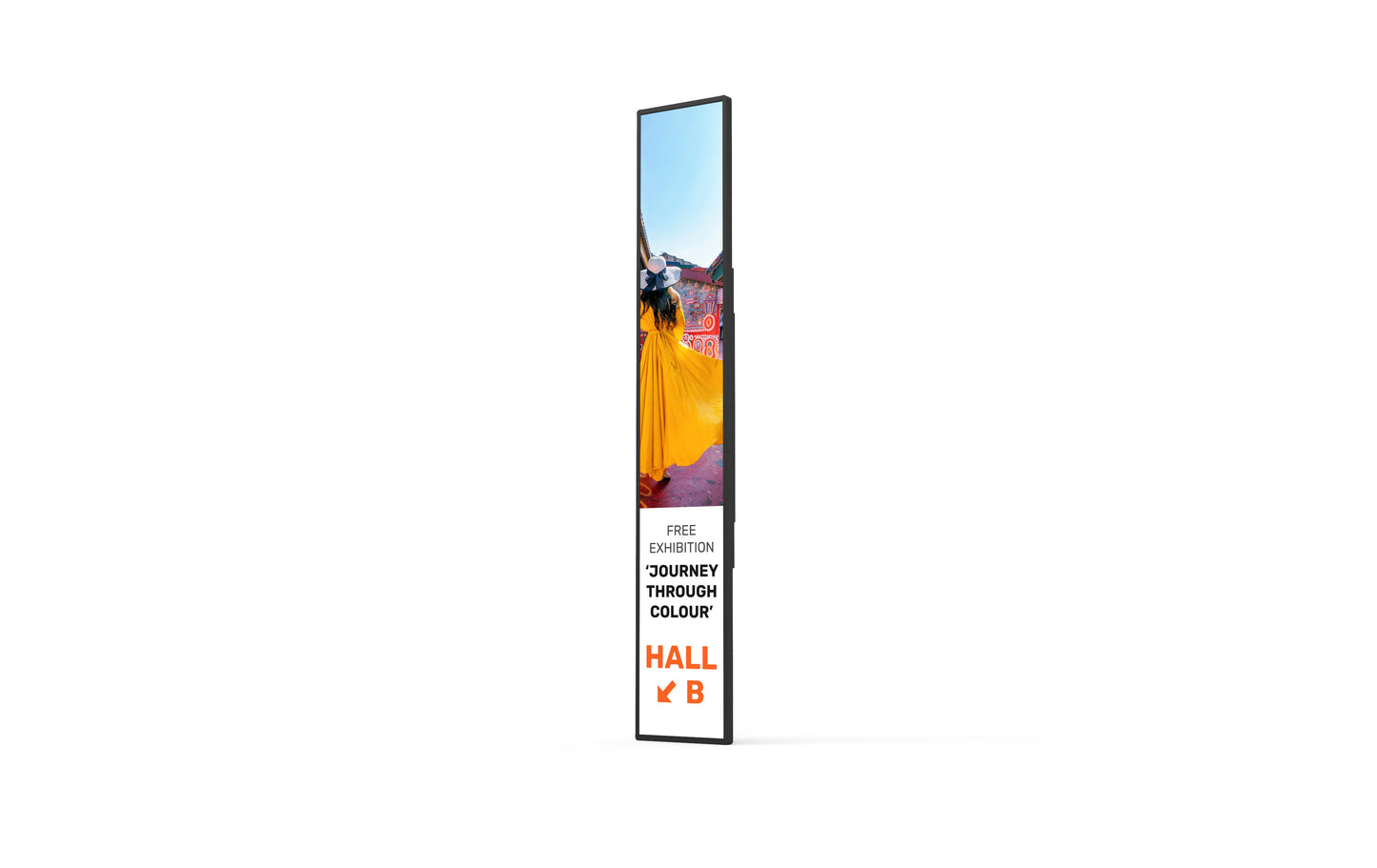 Ultra-Wide Stretched Bar 4K Monitor 76''