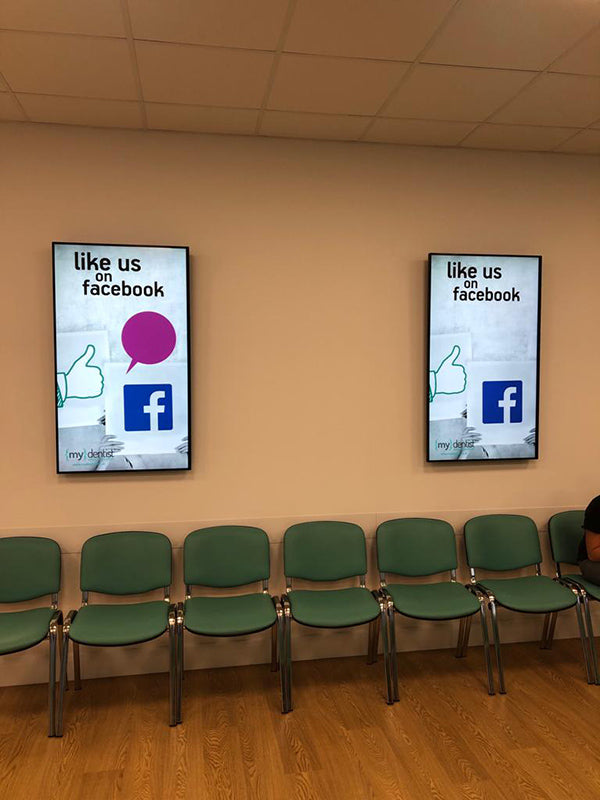 Digital Menu Board or Advertising Screen with Network