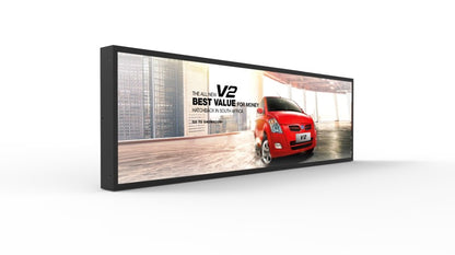 Ultra-Wide Stretched Bar Digital Display