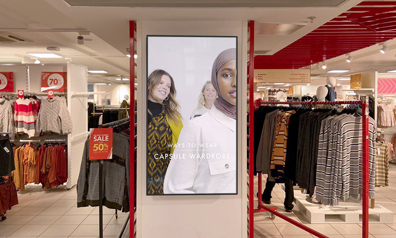 4K Large Format LCD Commercial Displays
