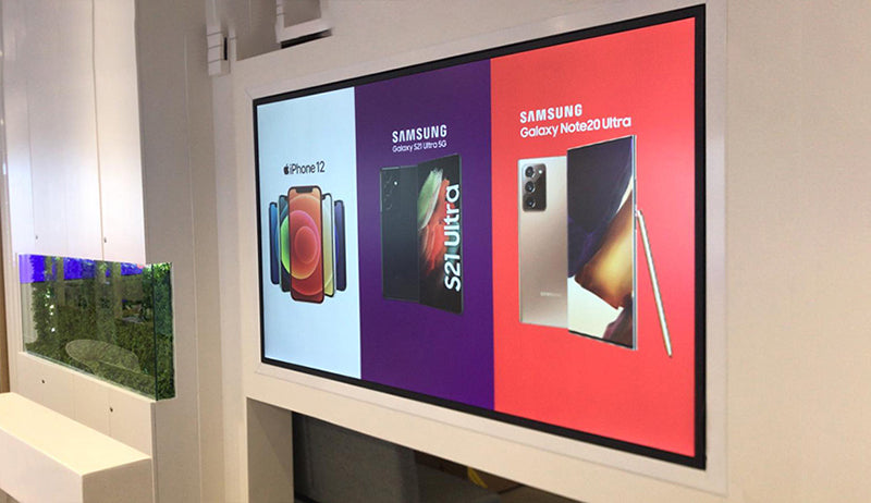 4K Large Format LCD Commercial Displays