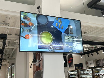Ultra-high definition professional monitors with built-in 4K Android media player - Large format Digital advertising information display screen, Digital tenant board- Landscape - Be Quantum