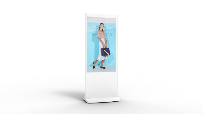 Slimline Freestanding Digital Screen Posters Totem Android Display