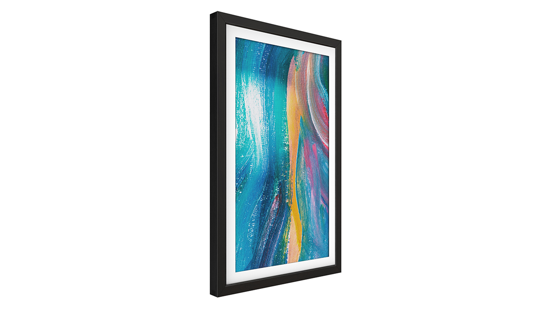 eCanvas Digital Art Menu Decor Fine art Display 2- Black - Be Quantum