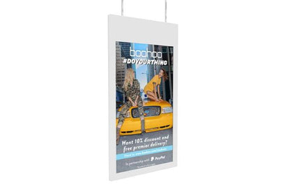 Hanging Double-Sided Window Display 43'' - 55''