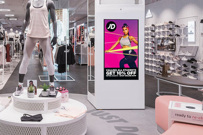 High Vibrance Android Advertising Display Screen
