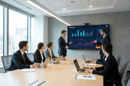Hisense Interactive White board for any Business sector or Education. Perfect for meeting presentation, conference call. Be Quantum. 