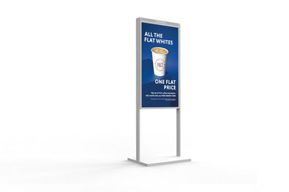 Ultra High Bright Free Standing Double-Sided Screen Window Advertising Display