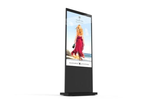 Slimline Freestanding Digital Screen Posters Totem Android Display