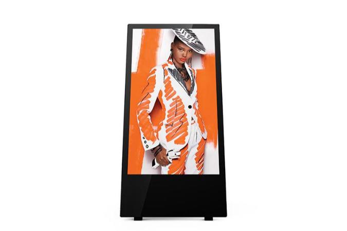 Outdoor Digital A-Board 43'' Portable Battery powered Black or White