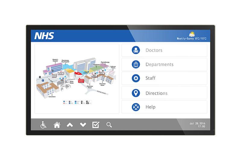 Touch PCAP Screen Digital Display - Windows or Android