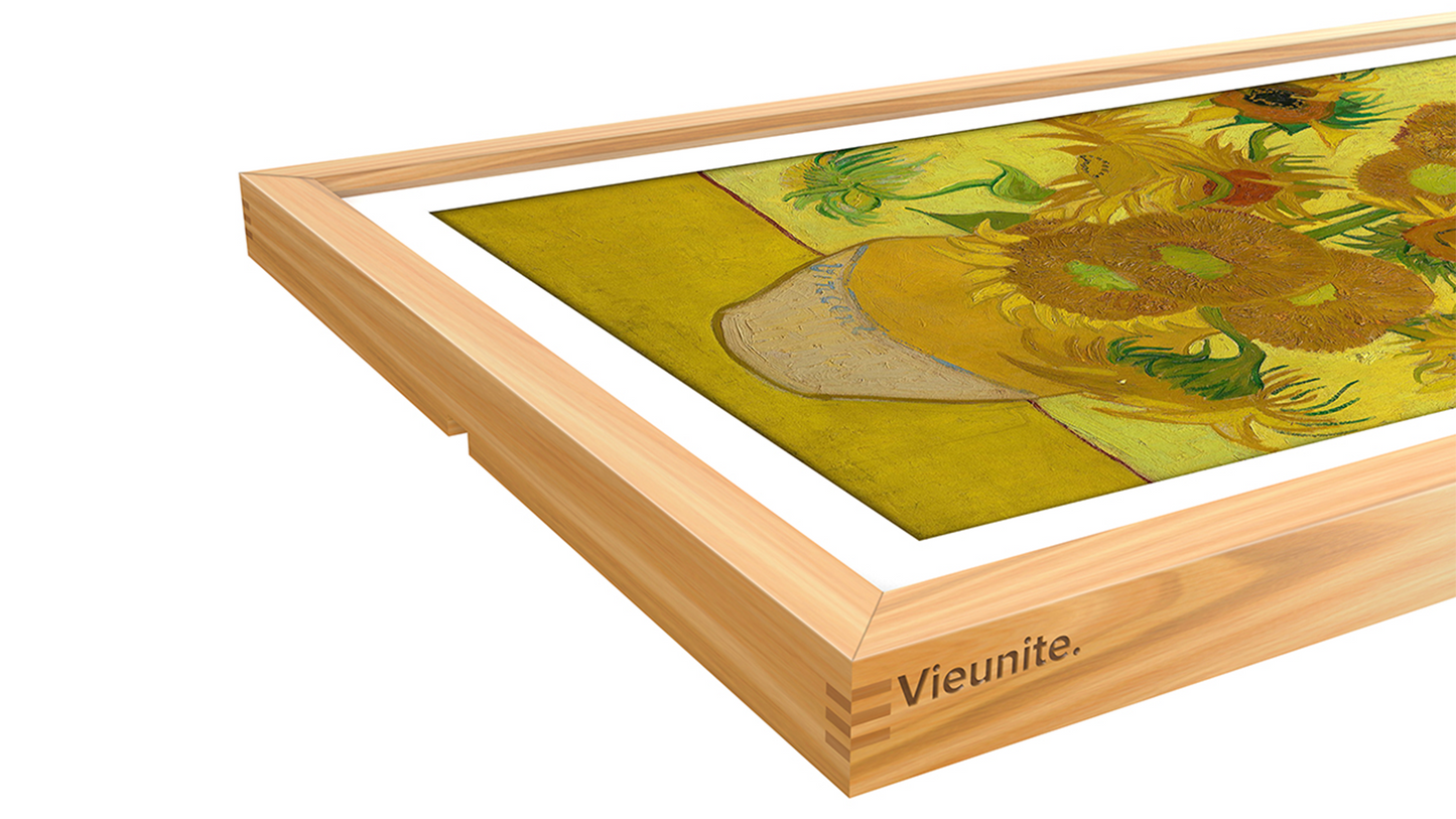 eCanvas Art Textura Digital Display Screen 27'' - Pine