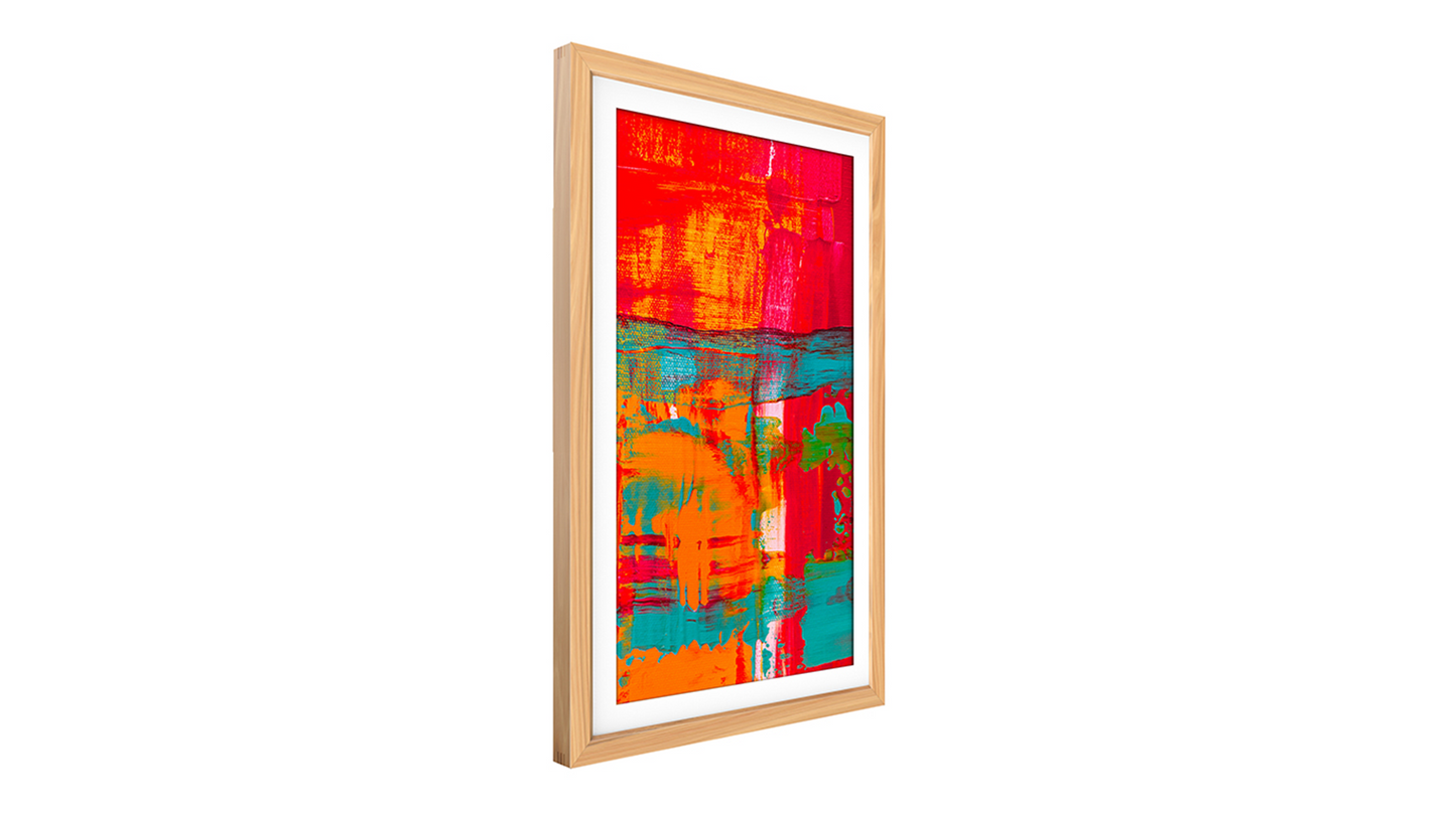 eCanvas Art Textura Digital Display Screen 27'' - Pine