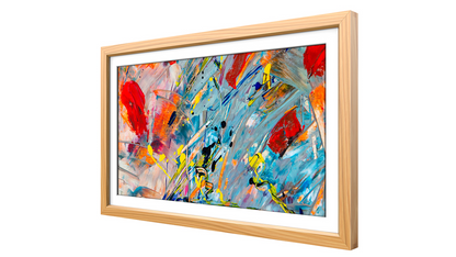 eCanvas Art Textura Digital Display Screen 27'' - Pine