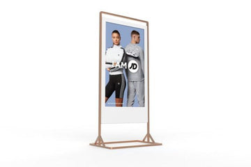 Free Standing Digital Display Screen Totem Portable - Be Quantum