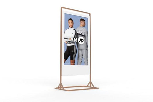 Freestanding Superslim Double-Sided Digital Poster Display Screen