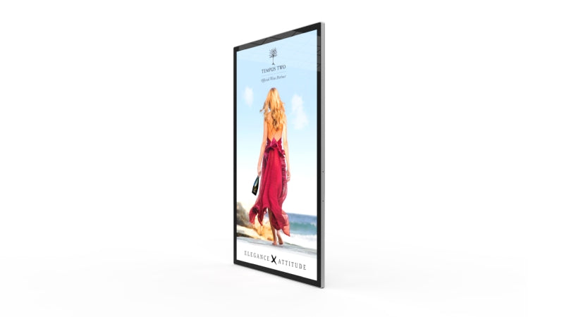 Slimline Pro Digital Advertising Display screen Portrait - Be Quantum