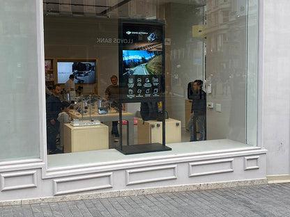 Ultra High Bright Free Standing Double-Sided Screen Window Advertising Display