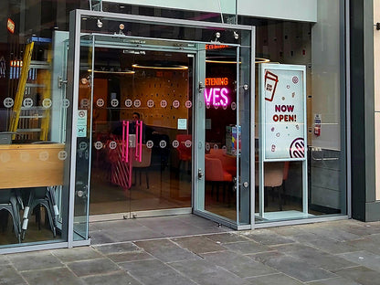 Ultra High Bright Free Standing Double-Sided Screen Window Advertising Display