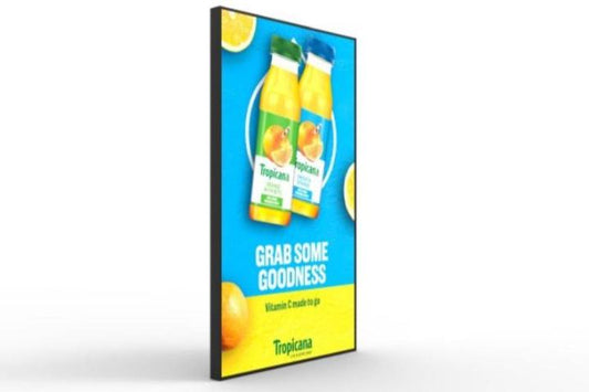 Ultra High Brightness Digital advertising portrait display - Be Quantum 