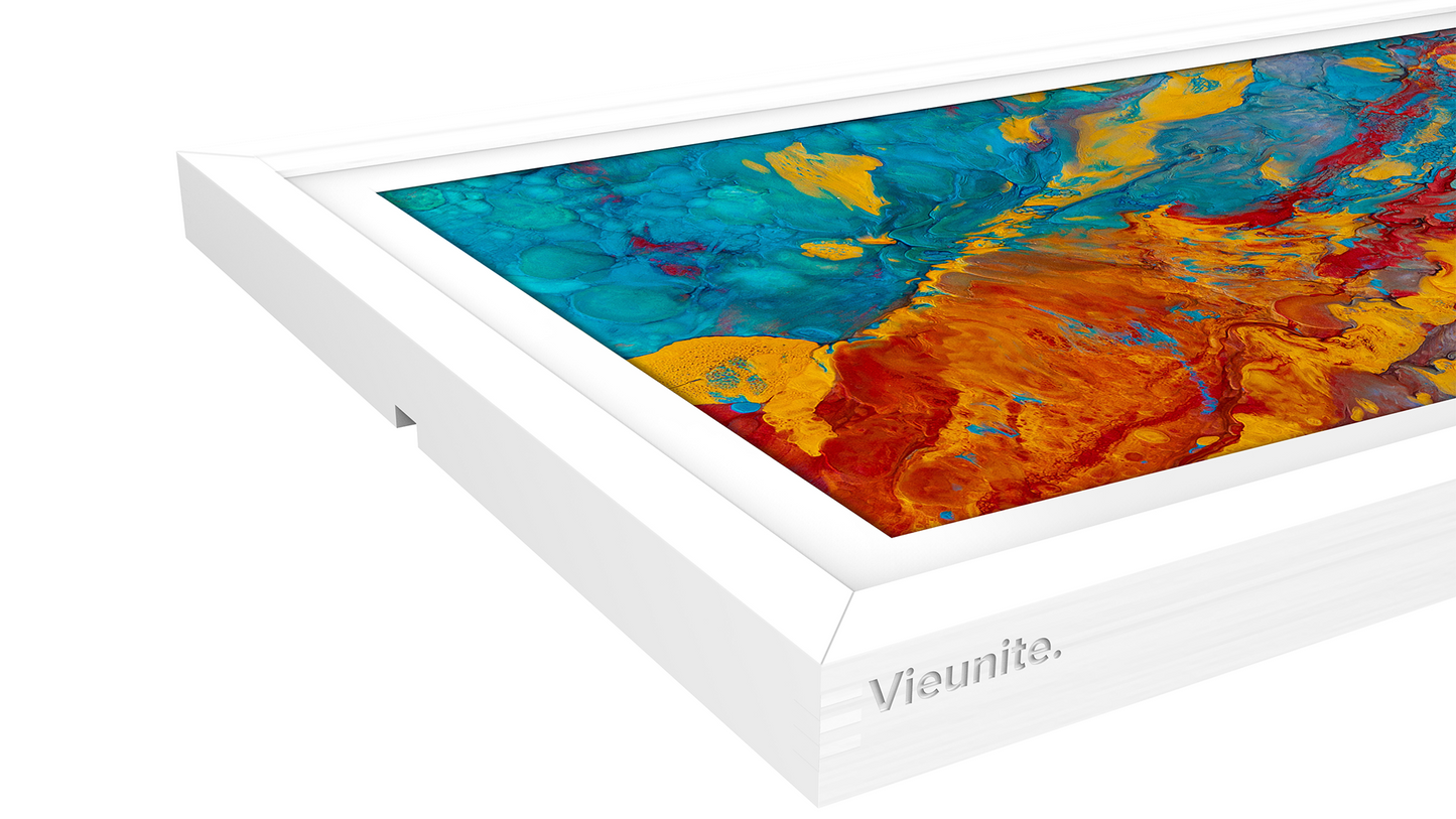 eCanvas Art Textura Digital Display Screen 27'' - White
