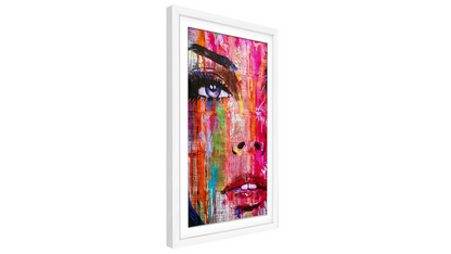 eCanvas Art Textura Digital Display Screen 27'' - White