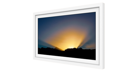 eCanvas Art Textura Digital Display Screen 27'' - White